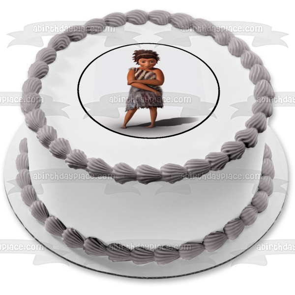 The Croods Ugga Edible Cake Topper Image ABPID11901