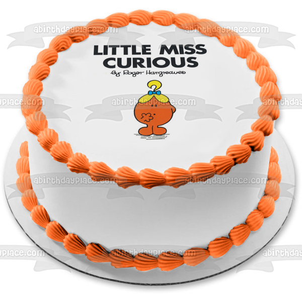 Imagen de decoración comestible para tarta Mr. Men Little Miss Curious ABPID12224 