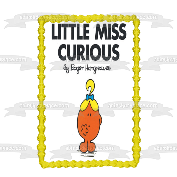 Imagen de decoración comestible para tarta Mr. Men Little Miss Curious ABPID12224 