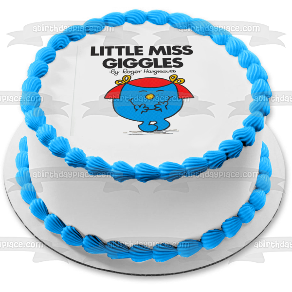 Imagen de decoración comestible para tarta Mr. Men Little Miss Giggles ABPID12226 