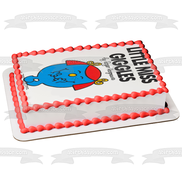 Imagen de decoración comestible para tarta Mr. Men Little Miss Giggles ABPID12226 