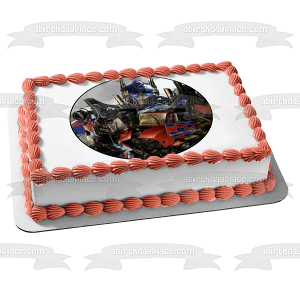 Imagen comestible para decoración de tarta Transformers Optimus Prime ABPID12601 