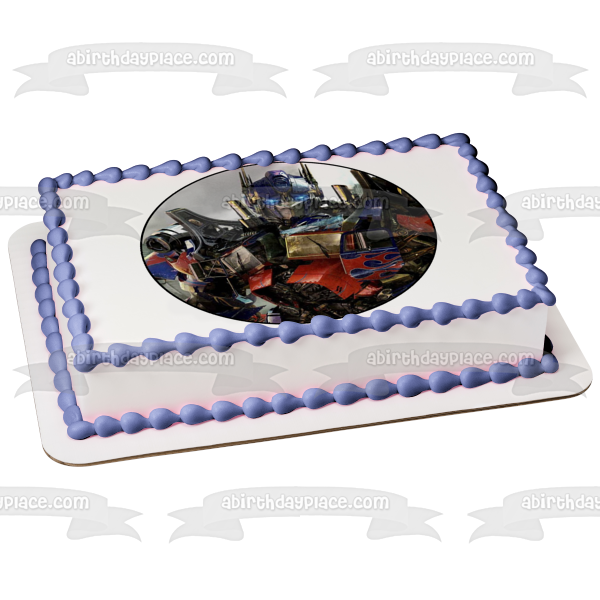 Imagen comestible para decoración de tarta Transformers Optimus Prime ABPID12601 