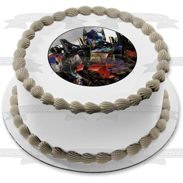 Imagen comestible para decoración de tarta Transformers Optimus Prime ABPID12601 