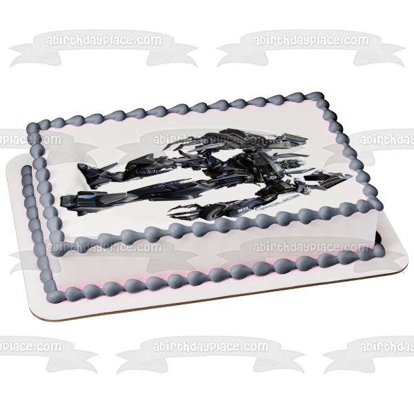 Imagen de decoración comestible para tarta de barricada de Transformers ABPID12602 