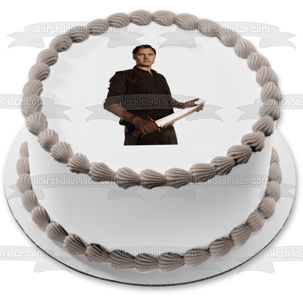 The Walking Dead the Governor Edible Cake Topper Image ABPID12414