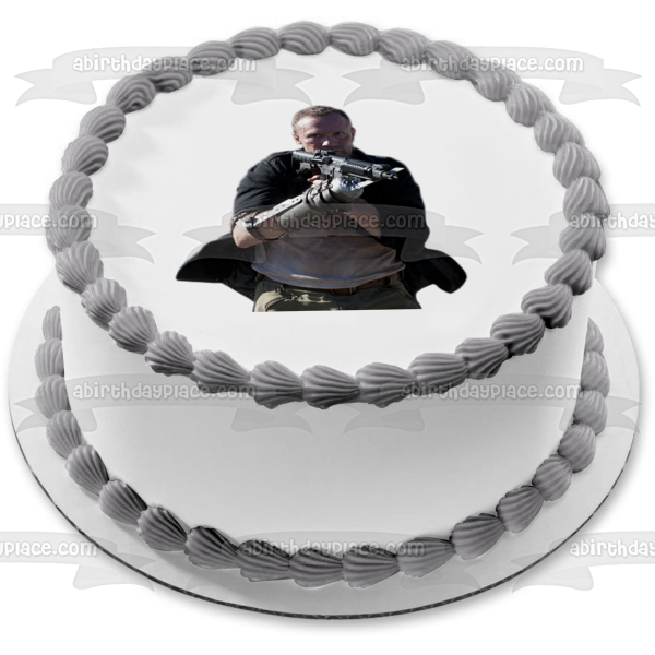 The Walking Dead Merle Dixon Edible Cake Topper Image ABPID12415