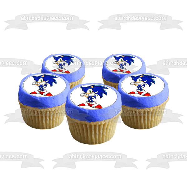 Imagen comestible para decoración de tarta de Sonic the Hedgehog ABPID12423 