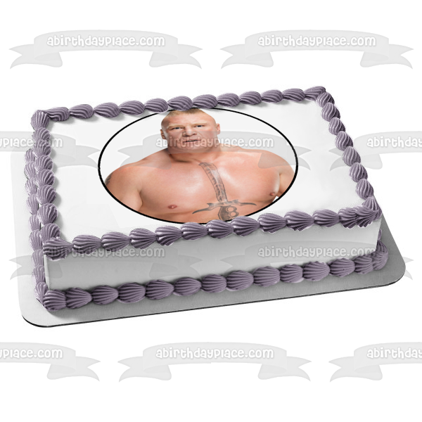 Imagen comestible para tarta de WWE World Wrestling Entertainment Brock Lesnar ABPID12474 