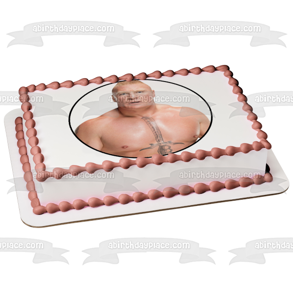 Imagen comestible para tarta de WWE World Wrestling Entertainment Brock Lesnar ABPID12474 