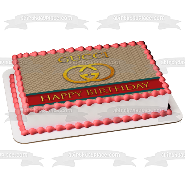 Gucci Cake | Custom Birthday Cake