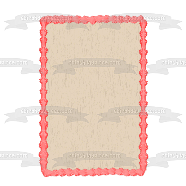 Beige Background Pattern Edible Cake Topper Image ABPID13215