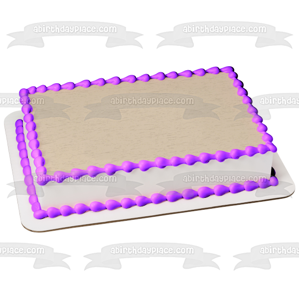 Beige Background Pattern Edible Cake Topper Image ABPID13215