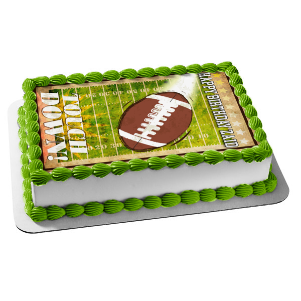 Personalised AFL Football Edible Images - AFL Edible Image Birthday Cake  Decoration