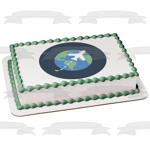 Imagen comestible para tarta con diseño de nave espacial de viaje espacial ABPID15005 