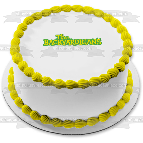 The Backyardigans TV Logo Edible Cake Topper Image ABPID15060