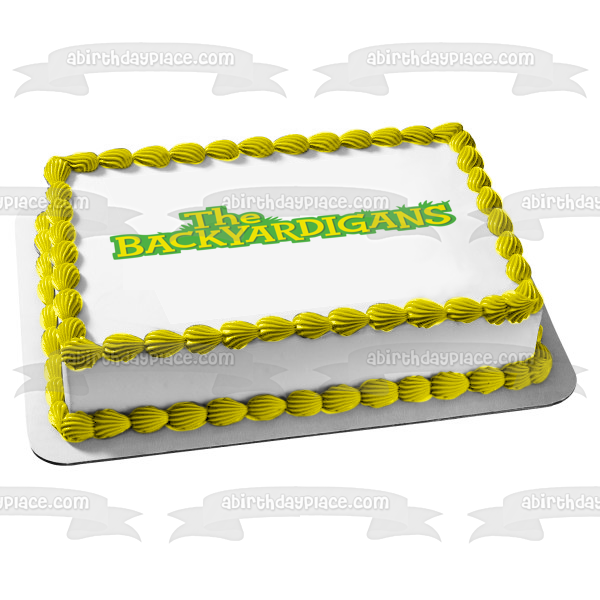 The Backyardigans TV Logo Edible Cake Topper Image ABPID15060