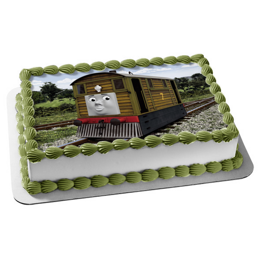 Thomas & Friends Toby the Tram Engine Edible Cake Topper Image ABPID15304