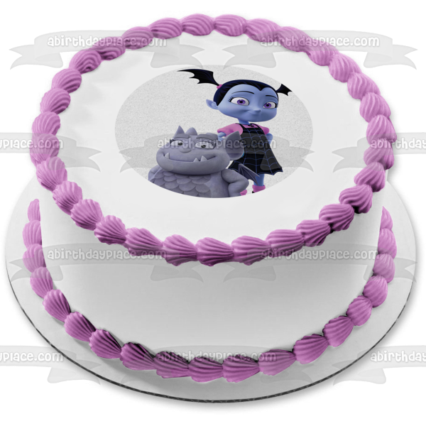 Adorno comestible para tarta Vampirina Gregoria Imagen ABPID15144 