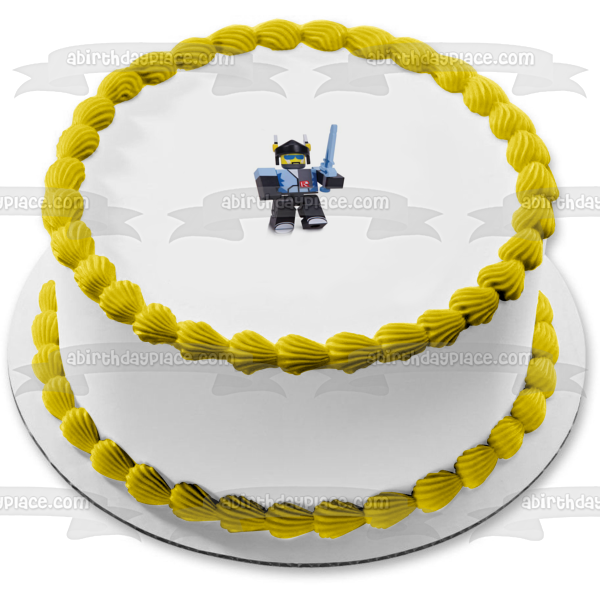 Legends of Roblox Soldier Skin Edible Cake Topper Image ABPID15155