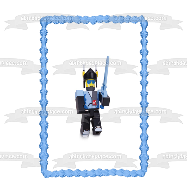 Legends of Roblox Soldier Skin Edible Cake Topper Image ABPID15155