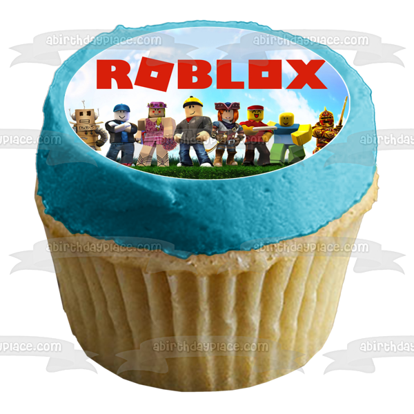 Roblox Personajes Variados Libros Infantiles Adorno Comestible Para Tarta Imagen ABPID15420 