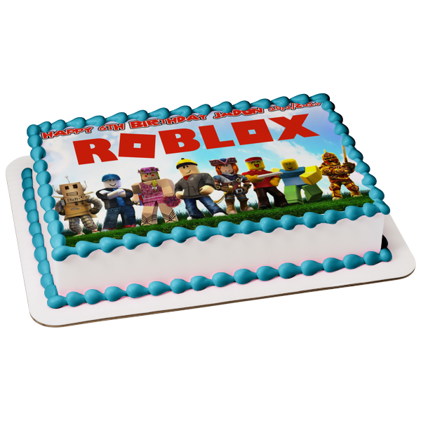 Roblox Birthday Cake - Buttercream | cakewaves