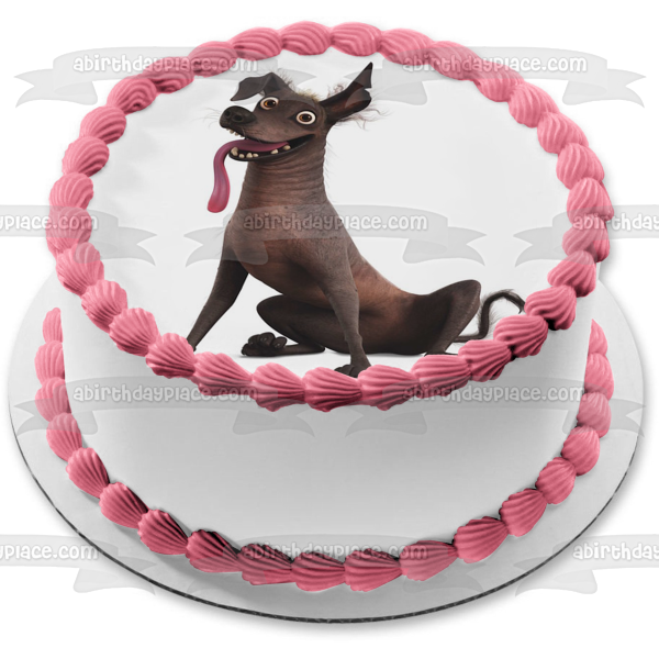 Disney Coco Dante Perro sin pelo mexicano Imagen comestible para tarta ABPID15437 