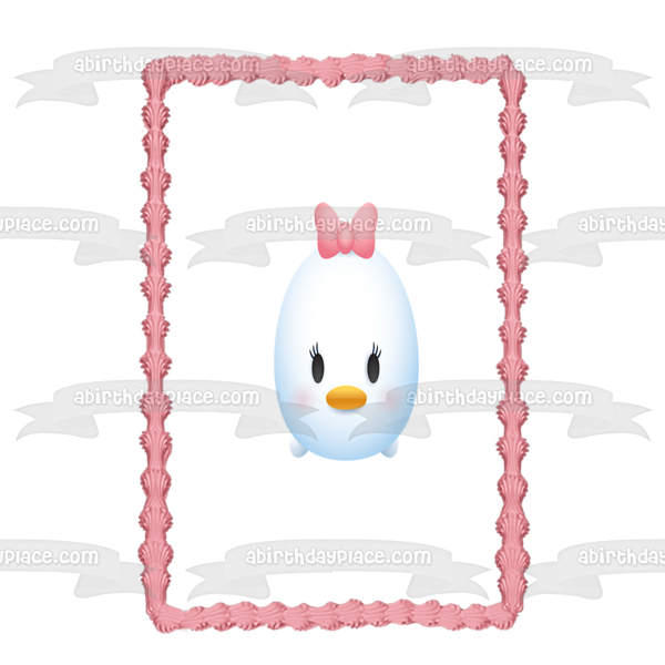 Imagen comestible para tarta de Disney Tsum Tsum Daisy Duck ABPID15497 