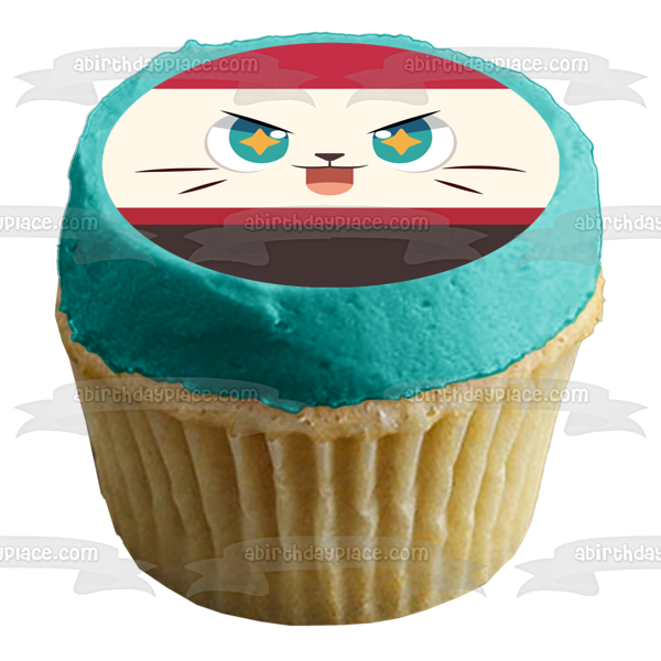 Imagen comestible para decoración de tarta con cara de Nezz de Monster Super League ABPID15297 