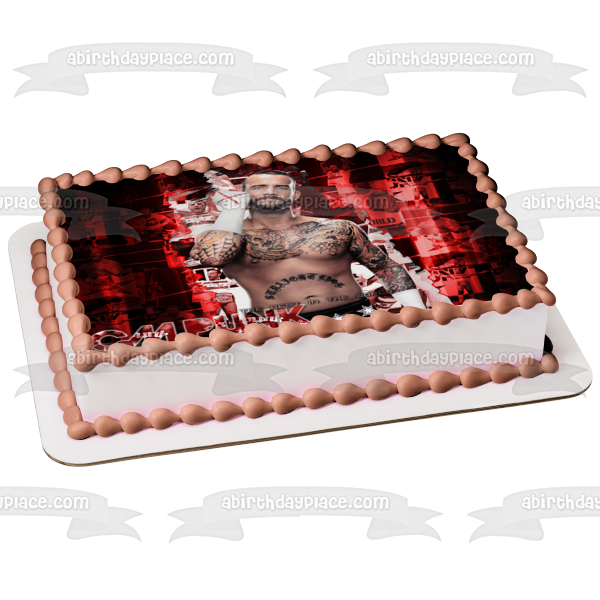 Imagen comestible para tarta de WWE World Wrestling Entertainment CM Punk ABPID20686 