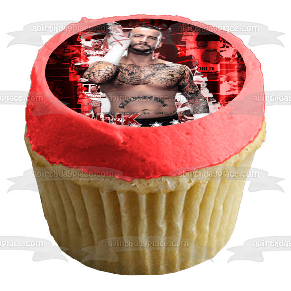 Imagen comestible para tarta de WWE World Wrestling Entertainment CM Punk ABPID20686 