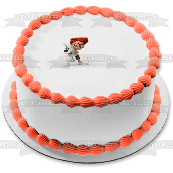 Imagen de decoración comestible para tarta de Mr. Peabody &amp; Sherman ABPID20700 