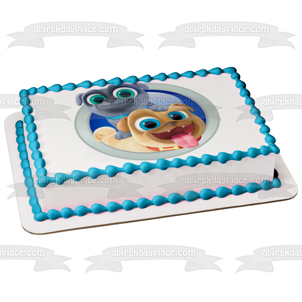 Puppy Dog Pals Bingo Rolly Edible Cake Topper Image ABPID22028