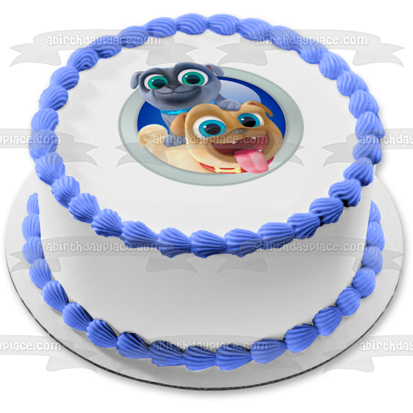 Puppy Dog Pals Bingo Rolly Edible Cake Topper Image ABPID22028