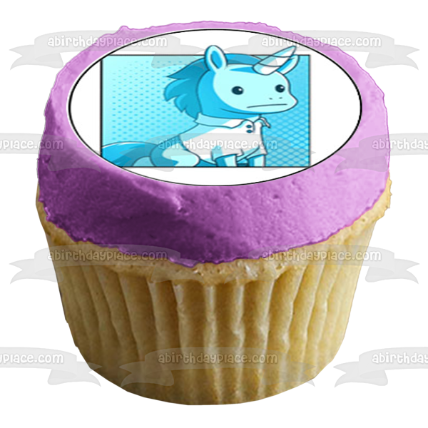 Unstable Unicorns 12 Count Cupcake Toppers Glamour Shots Card Game Edible Cupcake Topper Images ABPID54077