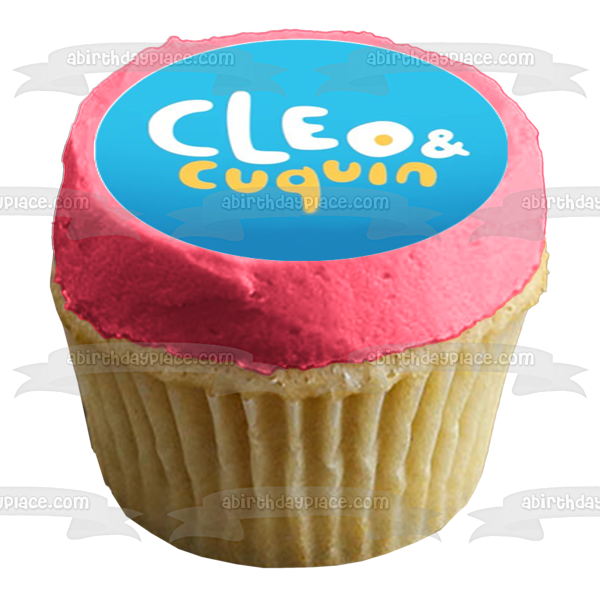 Cleo &amp; Cuquin Cleo Cuquin Tete Pelusin Colitas Maripi 24 unidades de adornos para cupcakes, adornos comestibles para cupcakes, imágenes ABPID54089 