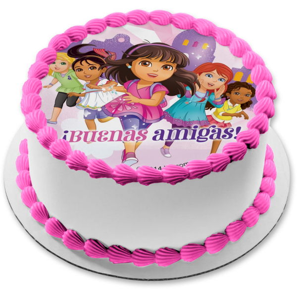 Dora cake - Decorated Cake by Sugar&Spice by NA - CakesDecor