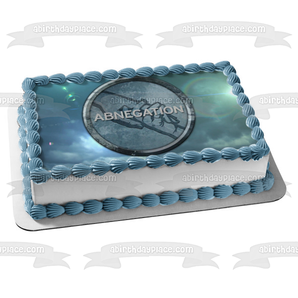 Divergent Abnegation Emblem Edible Cake Topper Image ABPID24079