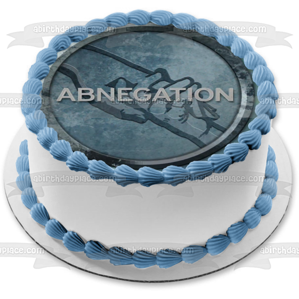 Divergent Abnegation Emblem Edible Cake Topper Image ABPID24079