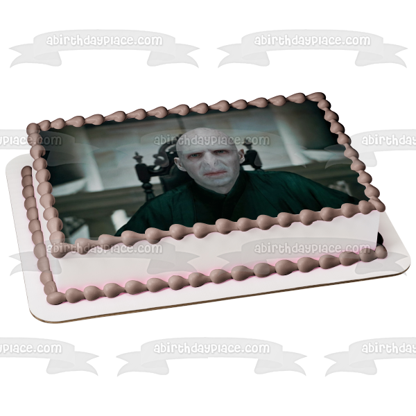 Harry Potter Lord Voldermort Edible Cake Topper Image ABPID24452