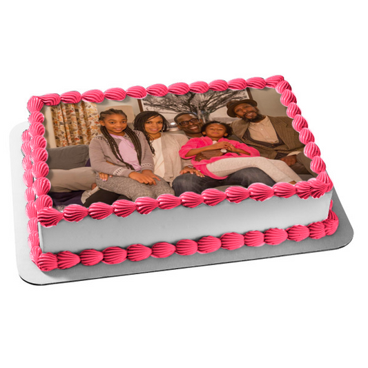 Estos somos nosotros Arthur Randall Susan Tess Annie Imagen comestible para decoración de tarta ABPID27020 