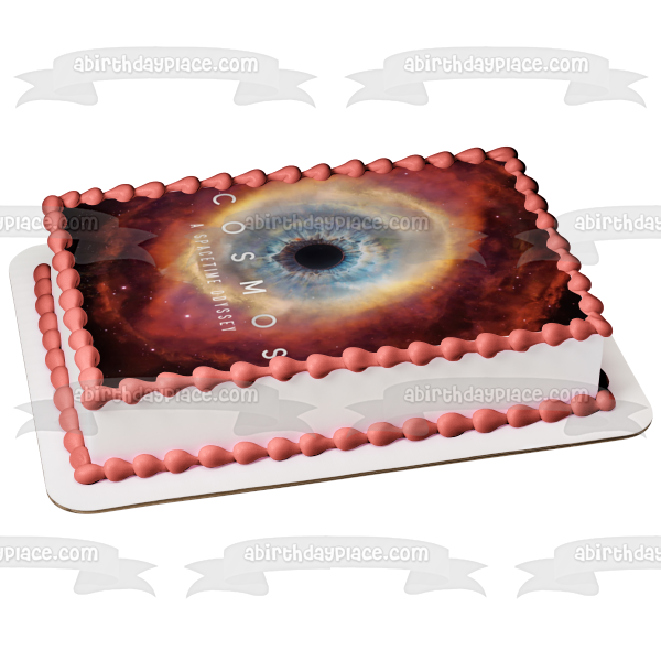 Póster de Cosmos a Spacetime Odyssey, imagen comestible para decoración de tartas, ABPID27050 