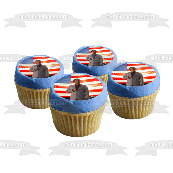 Better Call Saul Saul Goodman - Decoración comestible para tarta con bandera estadounidense, imagen ABPID27064 