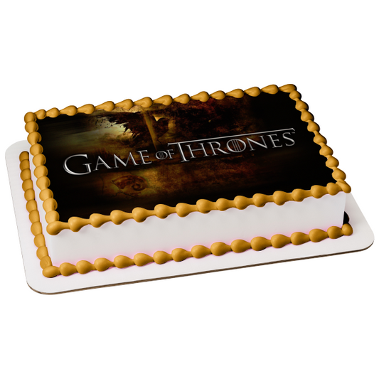 Game of Thrones Edible Cake Topper Image ABPID26942