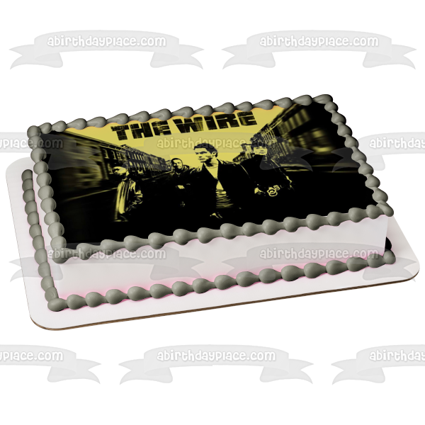 The Wire Jimmy McNulty Bodie Broadus Edible Cake Topper Image ABPID27089