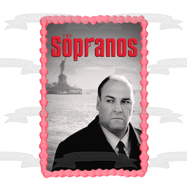 The Sopranos Tommy Soprano Statue of Liberty Edible Cake Topper Image ABPID27108