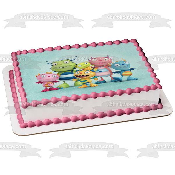 Henry Hugglemonster Summer Denzel Cobby Ivor Momma Doddo Edible Cake Topper Image ABPID27343