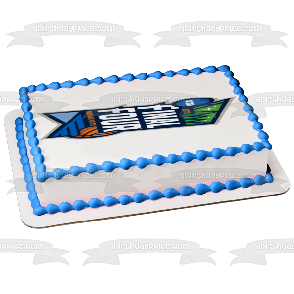 Imagen comestible para tarta con el logotipo de Final Four NCAA Minneapolis 2019 ABPID27398 