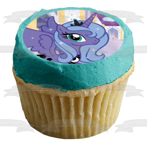 My Little Pony Luna Edible Cake Topper Image ABPID49643